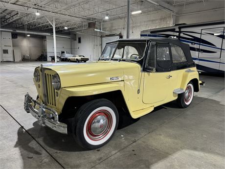 Lot 21 - 1949 Willys Jeepster Convertible